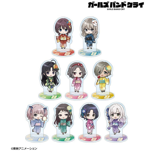 『ガールズバンドクライ』トレーディング ちびキャラ 浴衣ver. アクリルスタンド(単位/BOX)